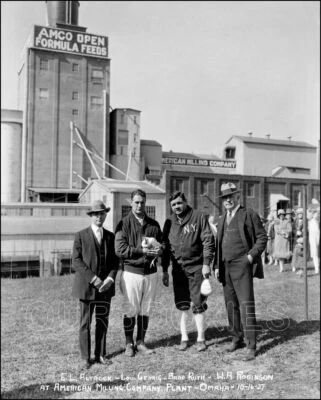 Babe Ruth Lou Gehrig Photo 8X10 Barnstorming 1927 Yankees - Image 1 of 4