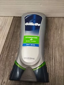 N.O.S. Gillette Dry Skin Hydrator + Body wash 2 in 1. Green Label. 12oz - SEALED - Picture 1 of 5