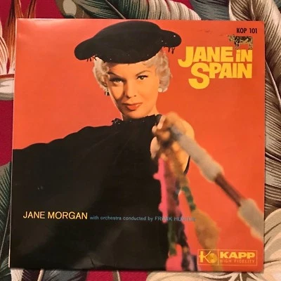 JANE MORGAN - JANE IN SPAIN JAPAN 10”LP Foto 1 de 2