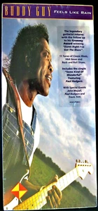 Buddy Guy - Feels Like Rain - Paul Rodgers Duet - 1993 RARE NEW Promo Longbox CD - Imagen 1 de 2