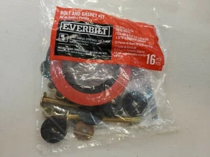 EVERBILT 5/16" 2-Bolt Toilet Bowl Gasket Kit 3"(P2) - Picture 1 of 1