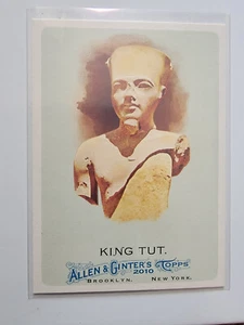 KING TUT 2010 Topps Allen & Ginter's World Champs Odd #271. Egyptian Pharaoh - Picture 1 of 1