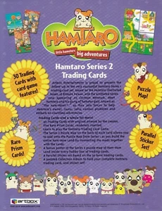 HAMTARO SERIES 2 2000 ARTBOX PROMO PROMOTIONAL SALE SELL SHEET - Picture 1 of 1