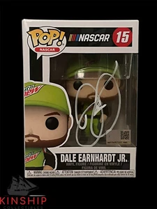 Dale Earnhardt Jr signed Funko Pop JSA COA Nascar Auto Rare #15 Mt Dew Z1079 - Picture 1 of 1