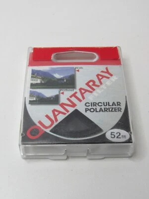 Quantaray 52mm Digital Professional Circular Polarizing Filter C-PL Japan #TF-24 - Image 1 of 4