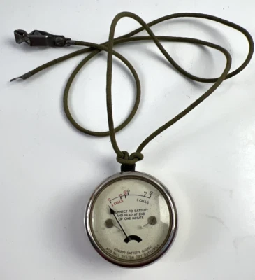 Vintage KS8089 Battery Gauge For Bell System Dry Batteries Tester Made in USA Foto 1 de 4