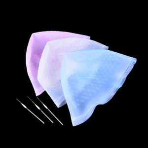 Professional Reusable Hair Colouring Highlighting Dye Cap ;Hook Frosting Tipp WN - Picture 1 of 15