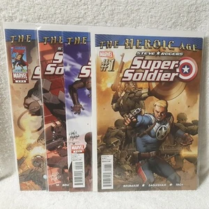 Steve Rogers: Super-Soldier 1 2 3 4 Juego Completo de Ejecución Lote 1-4 en muy buen estado/nuevo - Imagen 1 de 5