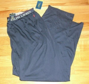 Polo uomo Ralph Lauren blu navy SUPREME COMFORT pantaloni lounge/pigiama 4XT nuovi con etichette  - Foto 1 di 3