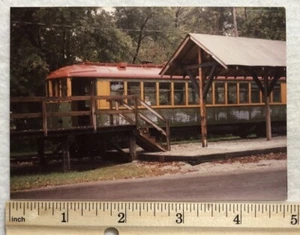 Chicago Rapid Transit Car Noblesville, Indiana Old Photo - Picture 1 of 2
