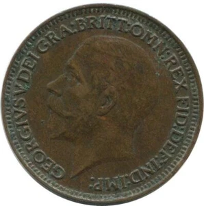FARTHING 1933 UK GREAT BRITAIN Coin #AG782.1U - Picture 1 of 3