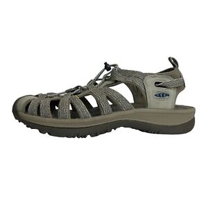 Keen Women's Whisper Weatherproof Water Sandal Shoe Agate Beige 1018226 Size 9.5