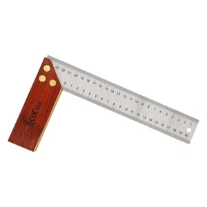 ROX Wood 9-Inch Carpenters Try/Mitter Square - Picture 1 of 1