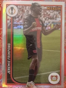 Jeremie Frimpong 2024 Merlin Soccer silver refractor PARALLEL Bayer Leverkusen - Picture 1 of 1