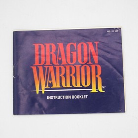 Dragon Warrior (Nintendo NES, 1989)&nbsp;Authentic MANUAL ONLY NO GAME