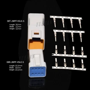 JST02T/02R-JWPF-VSLE-S JST Series Waterproof Connector Plug Kits 2/3/4/6/8 Pin - Picture 1 of 20