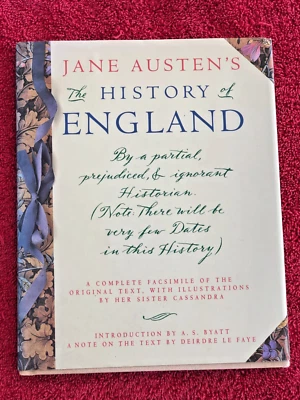 JANE AUSTEN'S THE HISTORY OF ENGLAND HB/DJ FIRST ED 1993 JANE AUSTEN - Image 1 of 4