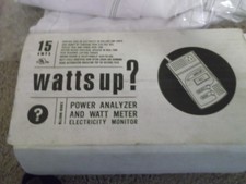 Watts up? power analyzer and watt meter electricity monitor 1800 watts