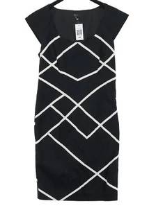 Coast Women's Midi Dress UK 12 Blue Cotton with Elastane, Polyester A-Line - Picture 1 of 6