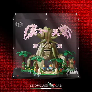 TECA IN PLEXIGLASS ACRILICO-SHOWCASE-TECA LEGO SET 77092-Grande albero Deku 2-in - Foto 1 di 3