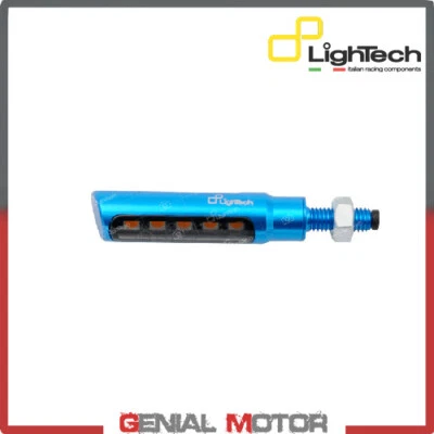 LIGHTECH 2 Indicator Arrows Omol E8 Cobalt Mv Agusta Brutale 1000 2001 > 2012 - Image 1 of 3