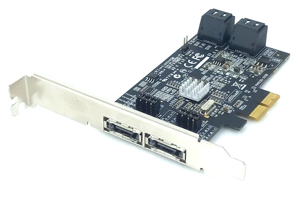 LOT OF7 Rosewill RC-230 4-Port Hybrid SATA  HyperDuo RAID ControllerPI49230-2X2B - Image 1 of 4