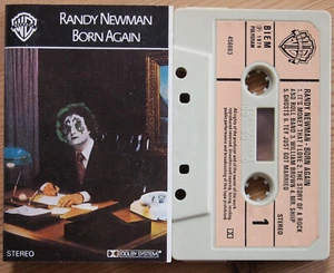RANDY NEWMAN - BORN AGAIN (WARNER 456663) 1979 EUROPE CASSETTE TAPE VG+ COND - Picture 1 of 3