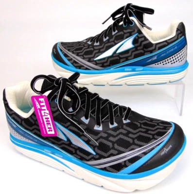 Zapatos deportivos ALTRA Torin IQ para mujer para correr en carretera talla 10,5 medianos, negros/azules NUEVO Foto 1 de 4