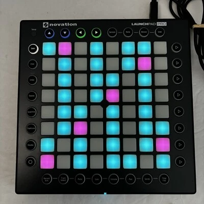 Novation Launchpad Pro 1 USB Midi Controller 64 Button Grid w/ USB Cable Tested - Image 1 of 4