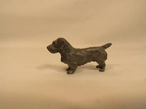 Vintage Metal DACHSHUND Dog Figurine A - Picture 1 of 7