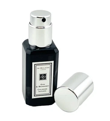 Jo Malone Oud & Bergamot Eau de Cologne Intenso 0.3 OZ 9mL Mini Spray NUEVO SIN CAJA Foto 1 de 4