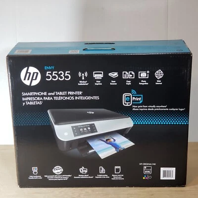 HP Envy 5535 Smartphone and Tablet All-in-One Wireless Printer New Sealed  - Image 1 of 4