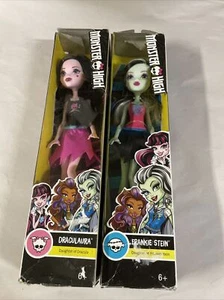 Monster High Doll Frankie Stein”daughter Of Dracula & Daughter Of Frankienstain. - Picture 1 of 7