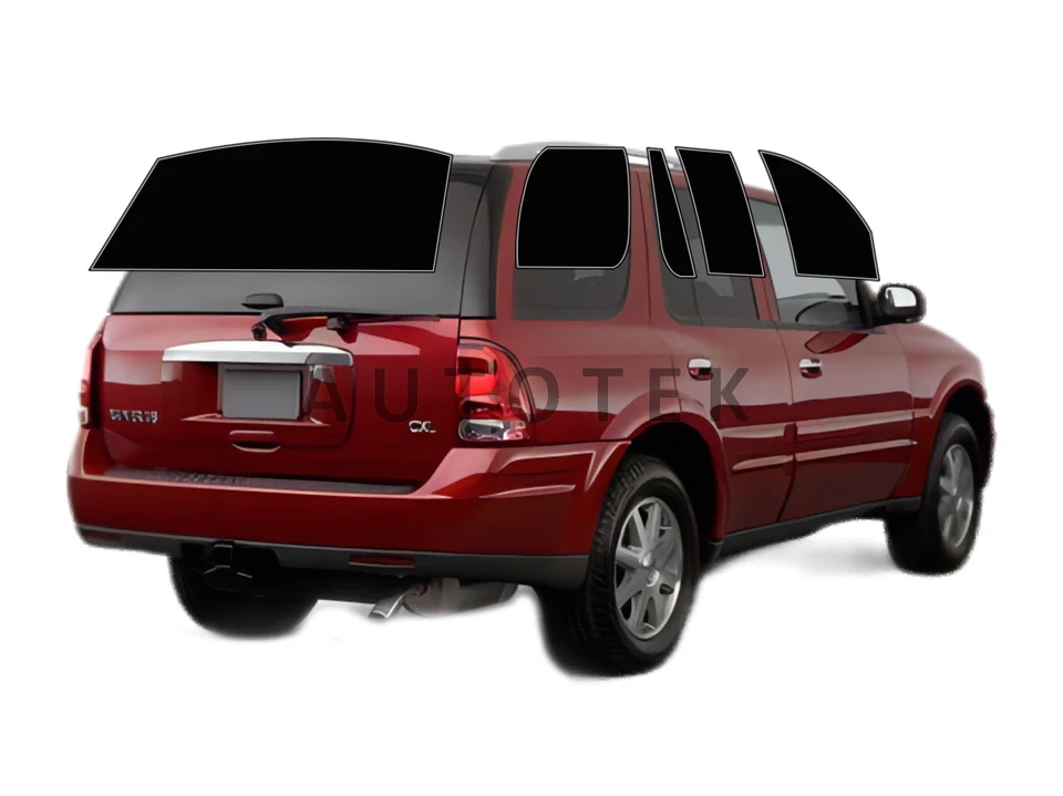 PreCut All Sides + Rear Window Film Any Tint Shade For Buick Rainier 2004-2007 - Image 1 of 4