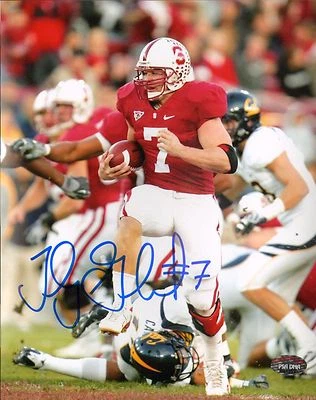 Foto autógrafa firmada por Toby Gerhart de los Cardenales de Stanford 8x10 certificado de autenticidad PSA/DNA Foto 1 de 2