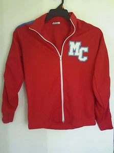 Vtg Betlin boy Red Blue striped jacket Sz S - Picture 1 of 3