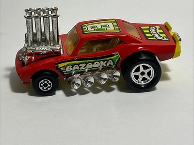 Caja de cerillas vintage Lesney Speed Kings K-43/44 Bazooka Hot Rod 1973 Foto 1 de 4