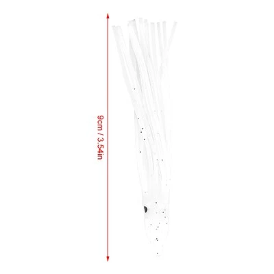 10pcs Bag Mini Size Squid Octopus Shape Fishing Bait Lure Fishing Tackle Too ZZ - Bild 1 von 4