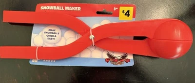 Snowball Maker BNIP SNOWBALL FIGHT SNOWMAN SNOW HOLIDAY WINTER NEW - Image 1 of 4