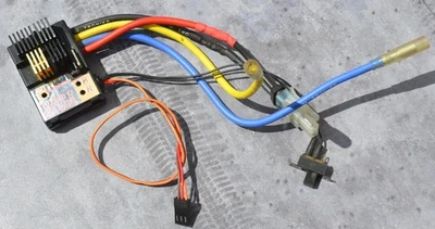 M-TRONICS ST500 TURBO  ESC FAHRREGLER FAHRTREGLER BRUSHED VINTAGE - Bild 1 von 3