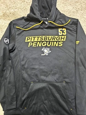 #53 Tomasino Pittsburgh Penguins Fanáticos Vestuario Juego Sudadera con Capucha Grande b Foto 1 de 4