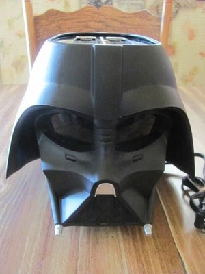 STAR WARS DARTH VADER TOASTER - 2 SLICE PRE-OWNED & TESTED - Image 1 of 4