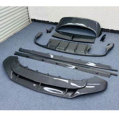 Carbon Fiber Car Front Rear Side Lip Spoiler Bodykit for Bentley Bentayga 22-25 - Image 1 of 4