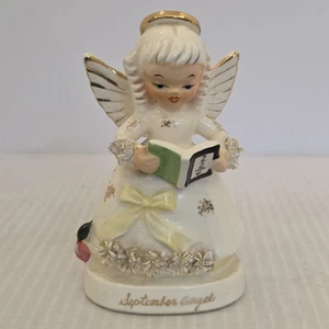 Napco Japan September Engel A1369 Figur 50er Jahre - 4 Zoll - Bild 1 von 11