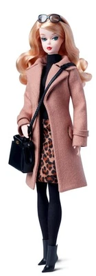 Classic Camel Coat Silkstone Barbie Doll Fashion Model Collection Complete NRFB - Image 1 of 4