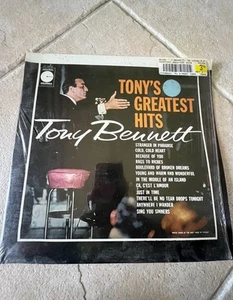 TONY BENNETT "TONY'S GREATEST HITS" COLUMBIA SIX EYE CL 1229 1958 LP MONO - Picture 1 of 2