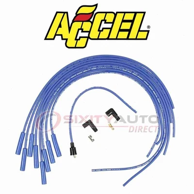 ACCEL Spark Plug Wire Set for 1966-1974 Chevrolet Malibu 6.5L 7.4L V8 - ow - Imagem 1 de 4