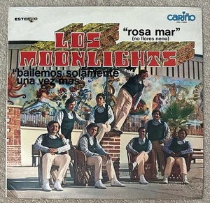 Los Moonlights Bailemos Solamente Una Vez Más LP Vinyl 1972 Cariño DBL1-5063 NEW - Picture 1 of 2