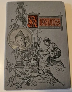 1880s Leporello Krems Austria Albertype View books in color Stein Göttweig Wein - Picture 1 of 8