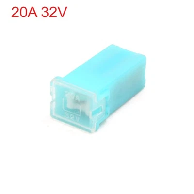 Cartucho PAL hembra rectangular plástico azul 20A 32V fusibles para coches vehículo Foto 1 de 3